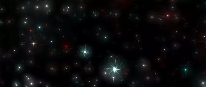 html5 canvas全屏酷炫星光闪烁3D视差背景动画特效 - 项目资源网