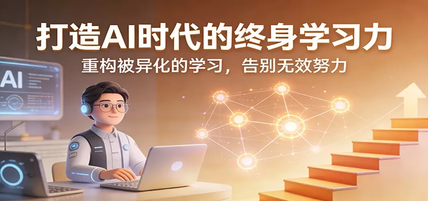 打造AI时代的终身学习力：重构被异化的学习，告别无效努力 - 项目资源网