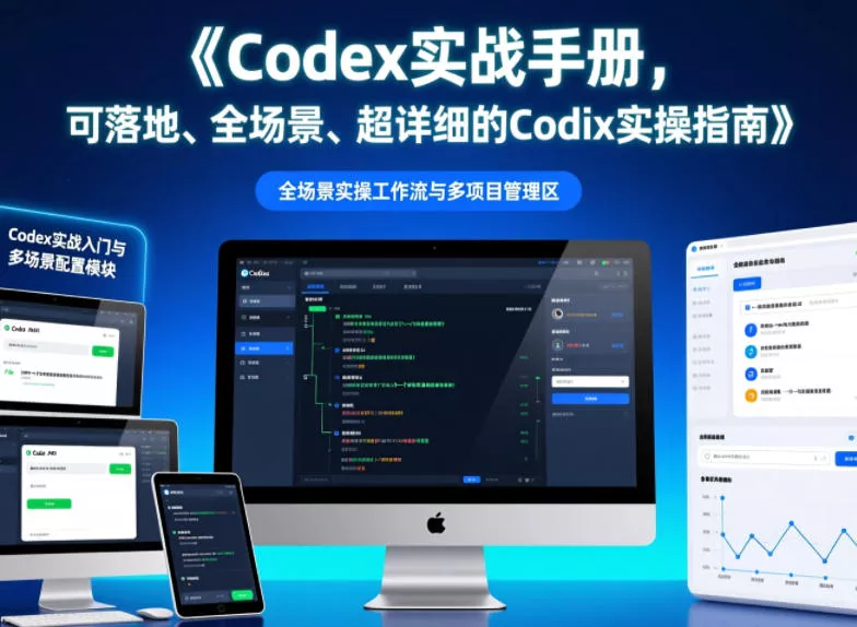 Codex实战手册,可落地、全场景、超详细的Codex实操指南 Codex实战手册,可落地、全场景、超详细的Codex实操指南