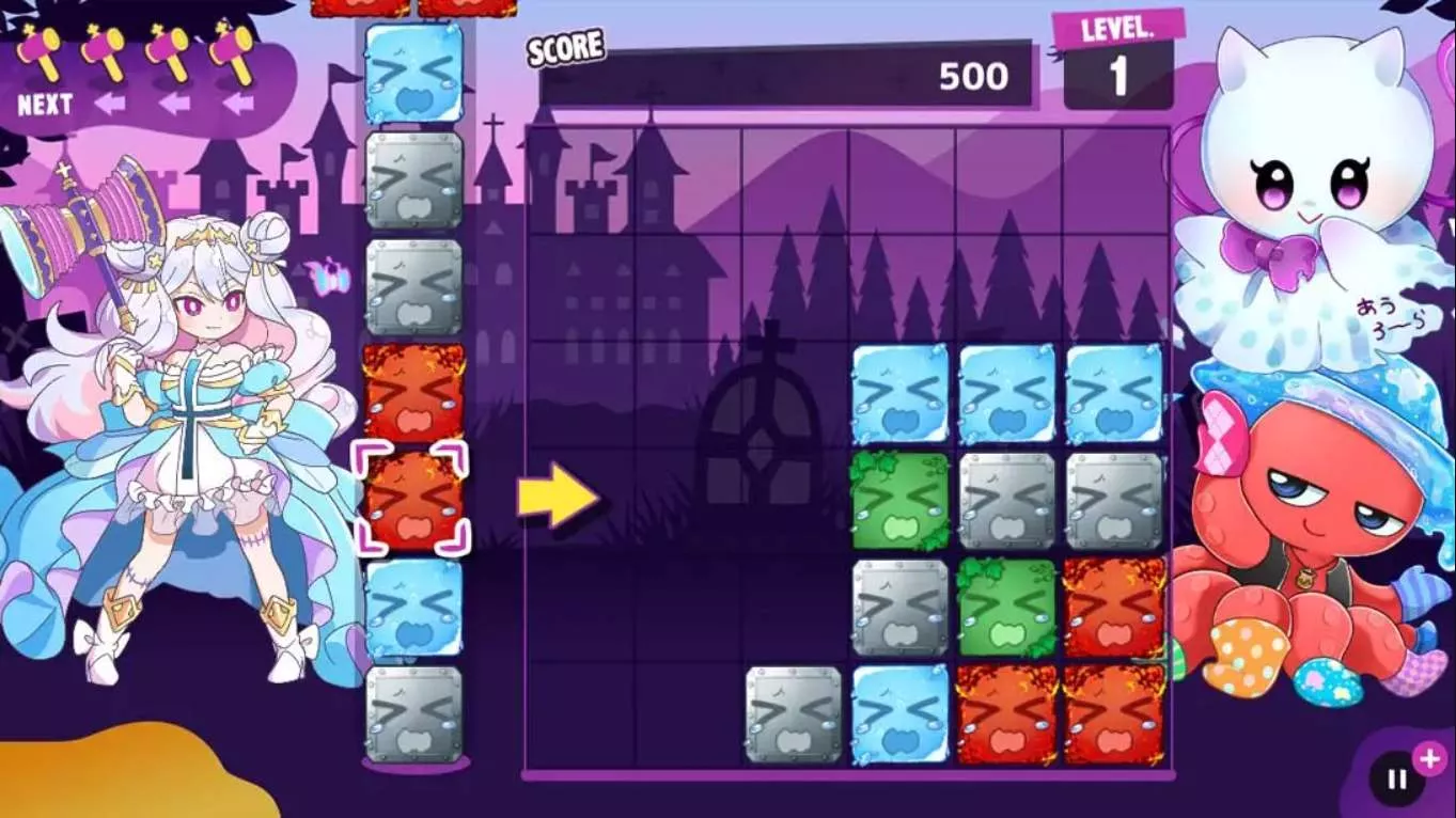 【美版】横行方块之魔锤 .Refreshing Sideways Puzzle Ghost Hammer 中文 【美版】横行方块之魔锤 .Refreshing Sideways Puzzle Ghost Hammer 中文