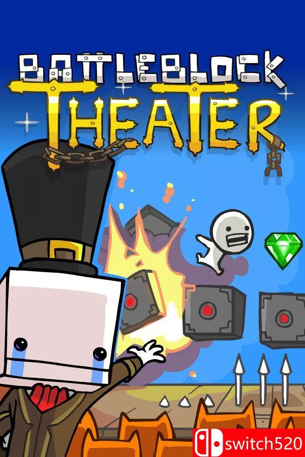《战斗砖块剧场（BattleBlock Theater）》官方中文 生活质量重制版 [中文/繁体/英文/日语] - 项目资源网