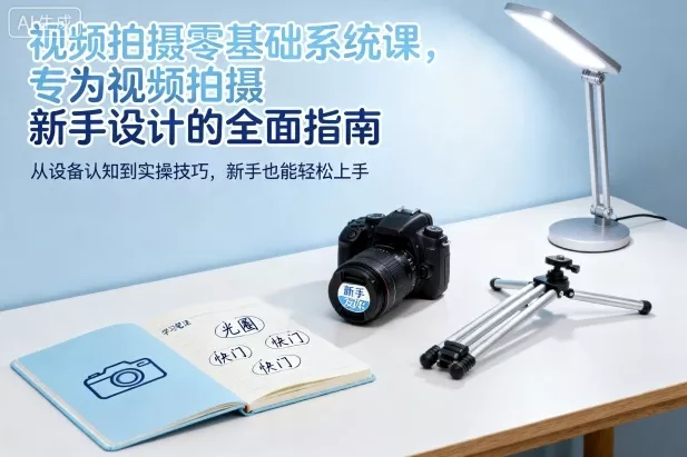 视频拍摄零基础系统课，专为视频拍摄新手设计的全面指南 - 项目资源网