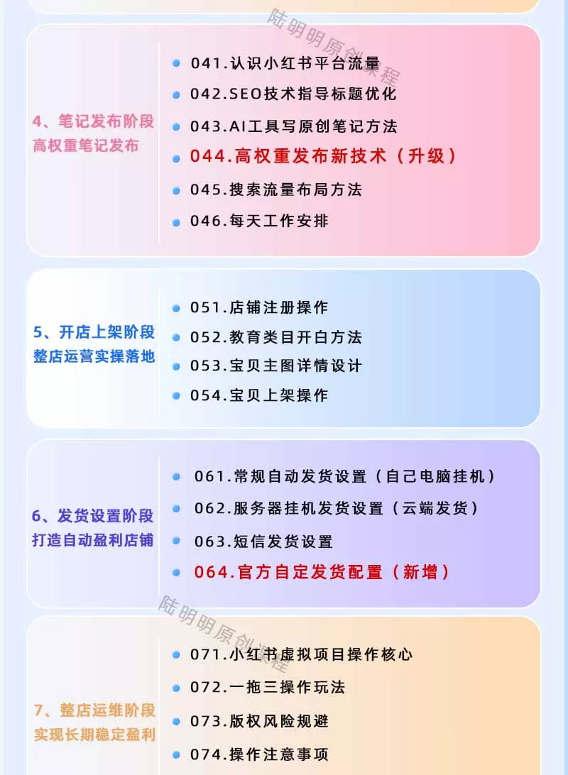 小红书虚拟项目特训班9.0，全面拥抱AI，批量产出原创PPT货源，单品/单店纯利润几万到几十W
