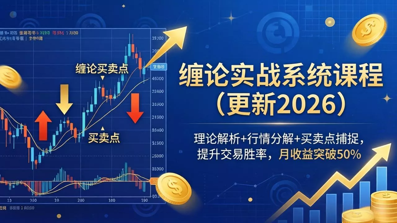 缠论实战系统课程(更新26年6月 - 项目资源网
