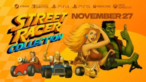 《经典卡丁车竞速合集 Street Racer Collection》switch英文版下载 - 项目资源网
