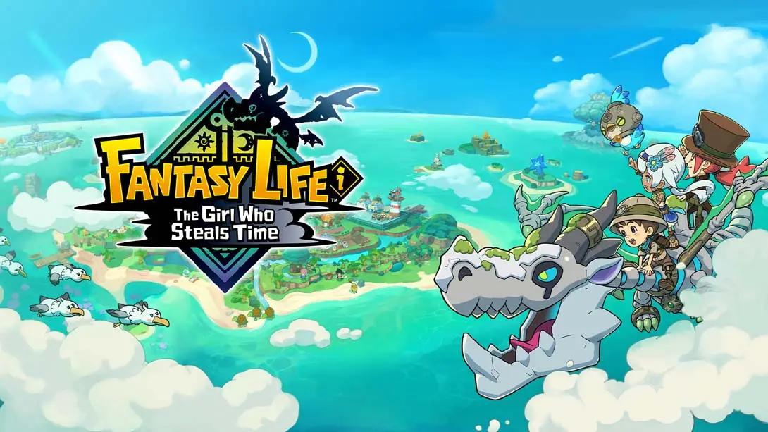 【美版】幻想生活i 转圈圈的龙和偷取时间的少女 .FANTASY LIFE i: The Girl Who Steals Time 中文 【美版】幻想生活i 转圈圈的龙和偷取时间的少女 .FANTASY LIFE i: The Girl Who Steals Time 中文