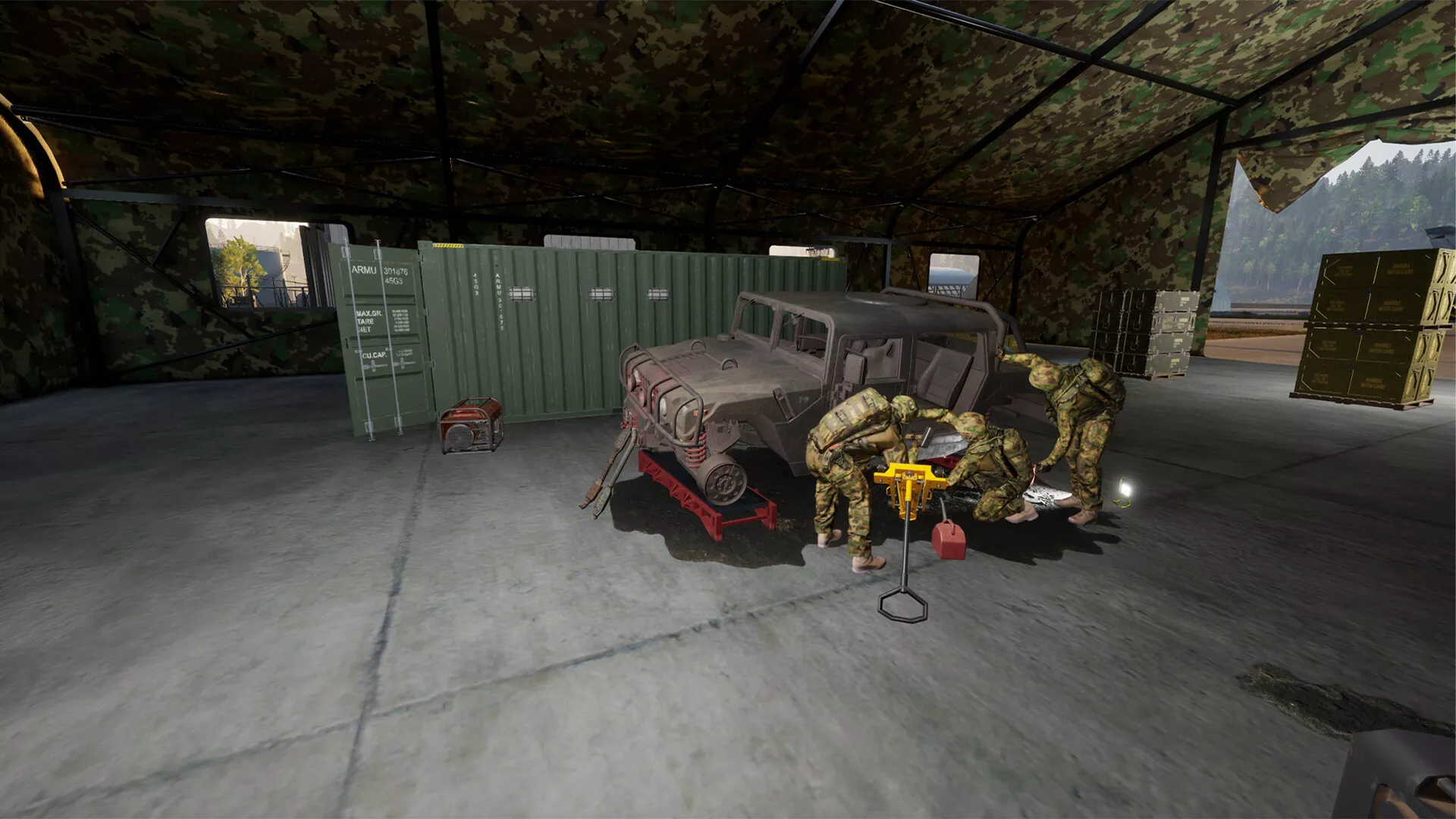 《军事物流模拟器/Military Logistics Simulator》PC中文版下载-含Build.21162363 - 项目资源网