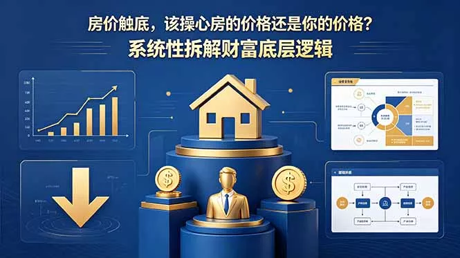 付费文章:房价触底,该操心房的价格还是你的价格?系统性拆解财富底层逻辑 付费文章:房价触底,该操心房的价格还是你的价格?系统性拆解财富底层逻辑