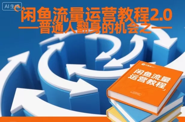 闲鱼流量运营教程2.0——普通人翻身的机会之一 - 项目资源网