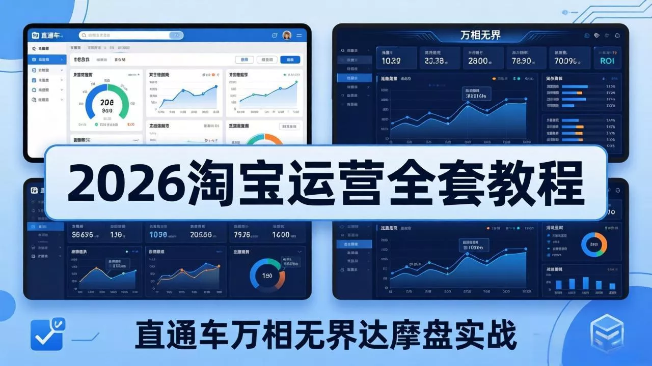 2026淘宝运营全套教程(更新5月8日 2026淘宝运营全套教程(更新5月8日