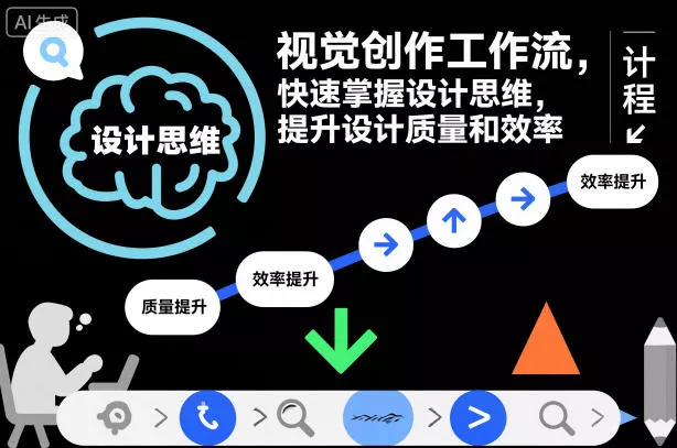 视觉创作工作流,快速掌握设计思维,提升设计质量和效率