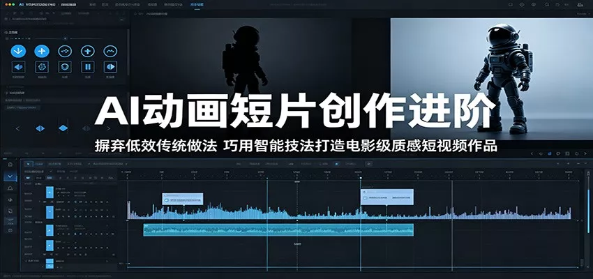 AI动画短片创作进阶:摒弃低效传统做法,巧用智能技法打造电影级质感短视频作品 - 项目资源网