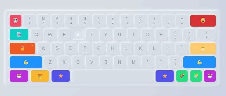 css3创意卡通虚拟键盘样式特效 - 项目资源网