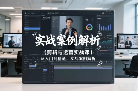 剪辑与运营实战课,从入门到精通,实战案例解析(更新2026) 剪辑与运营实战课,从入门到精通,实战案例解析(更新2026)