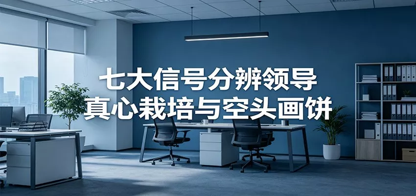 付费文章《七大信号分辨领导真心栽培与空头画饼》读懂管理背后人性逻辑 - 项目资源网