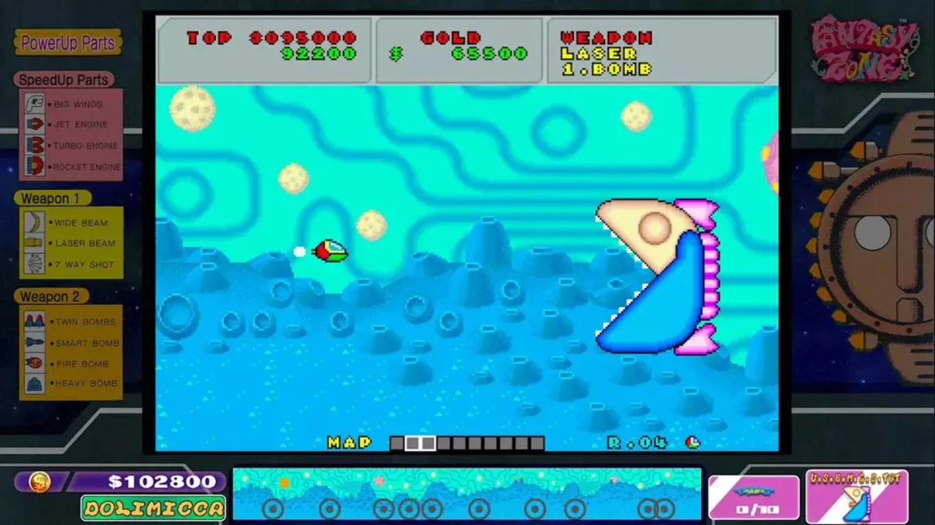 【美版】世嘉时代:梦幻地带 .SEGA AGES FANTASY ZONE 英语 【美版】世嘉时代:梦幻地带 .SEGA AGES FANTASY ZONE 英语