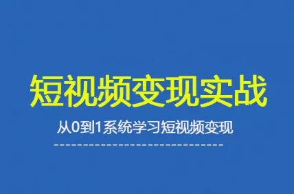 杨磊老师·2025短视频变现实战课 - 项目资源网