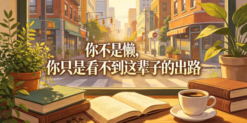 付费文章:你不是懒,你只是看不到这辈子的出路 付费文章:你不是懒,你只是看不到这辈子的出路