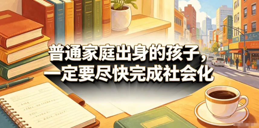 付费文章:普通家庭出身的孩子,一定要尽快完成社会化 付费文章:普通家庭出身的孩子,一定要尽快完成社会化