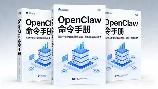OpenClaw命令手册:覆盖安装初始化到运维管理全流程,新手高手必备权威参考 OpenClaw命令手册:覆盖安装初始化到运维管理全流程,新手高手必备权威参考