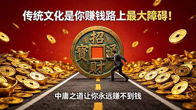付费文章:传统文化是你赚钱路上最大障碍!中庸之道让你永远赚不到钱 付费文章:传统文化是你赚钱路上最大障碍!中庸之道让你永远赚不到钱