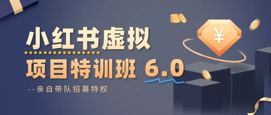 小红书虚拟项目特训班6.0 ，养号/选品/自动发货/爆款笔记(含40节视频课) - 项目资源网