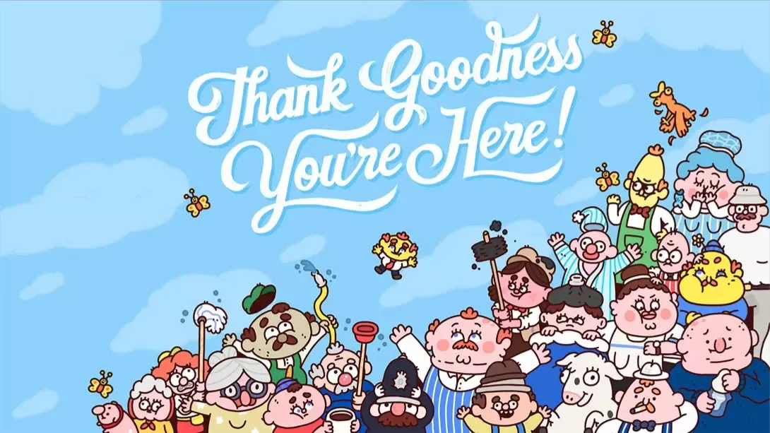 【美版】谢天谢地你来了! .Thank Goodness You’re Here! 中文 【美版】谢天谢地你来了! .Thank Goodness You’re Here! 中文