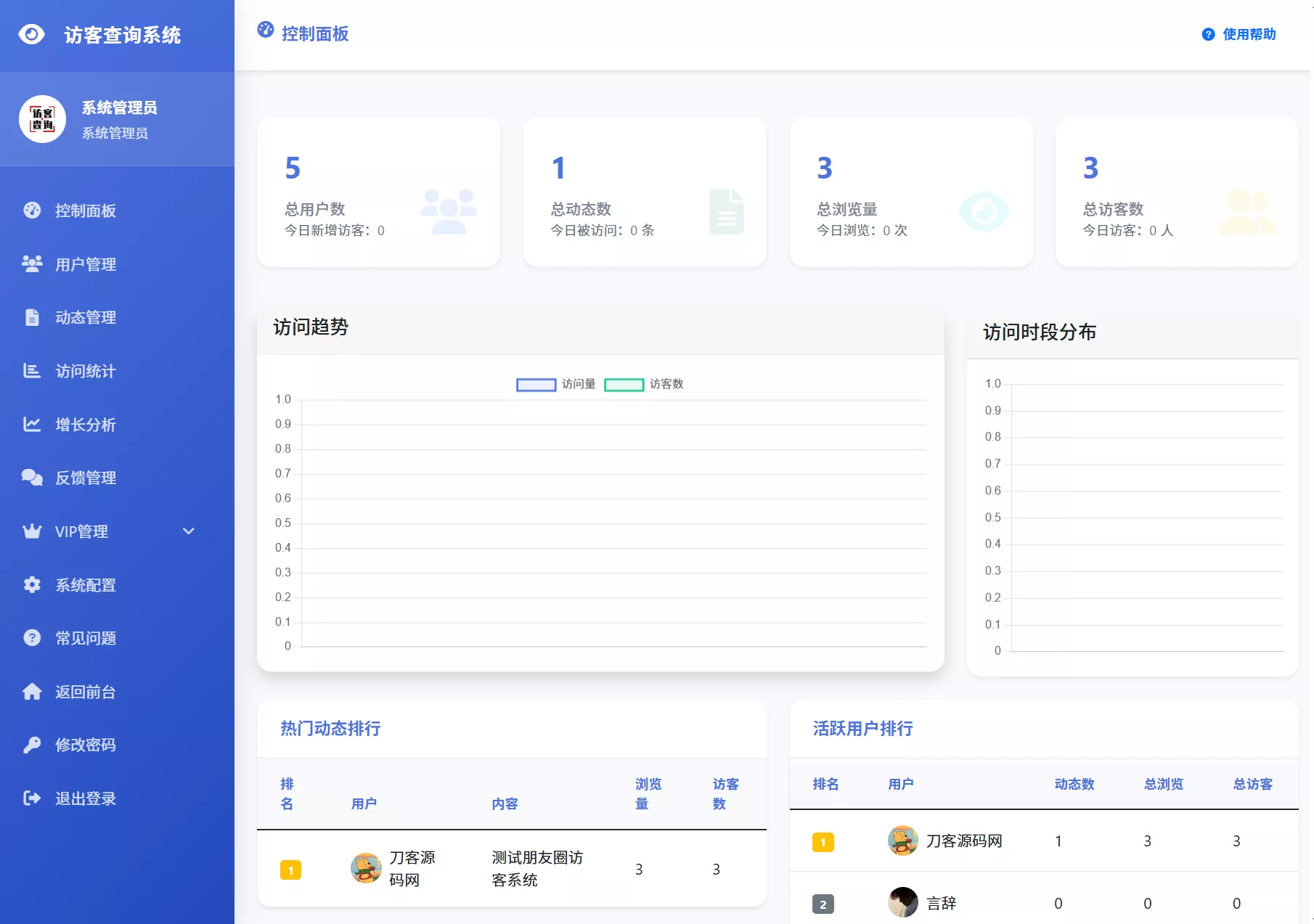 最新UI微信朋友圈访客记录系统修复版源码 最新UI微信朋友圈访客记录系统修复版源码