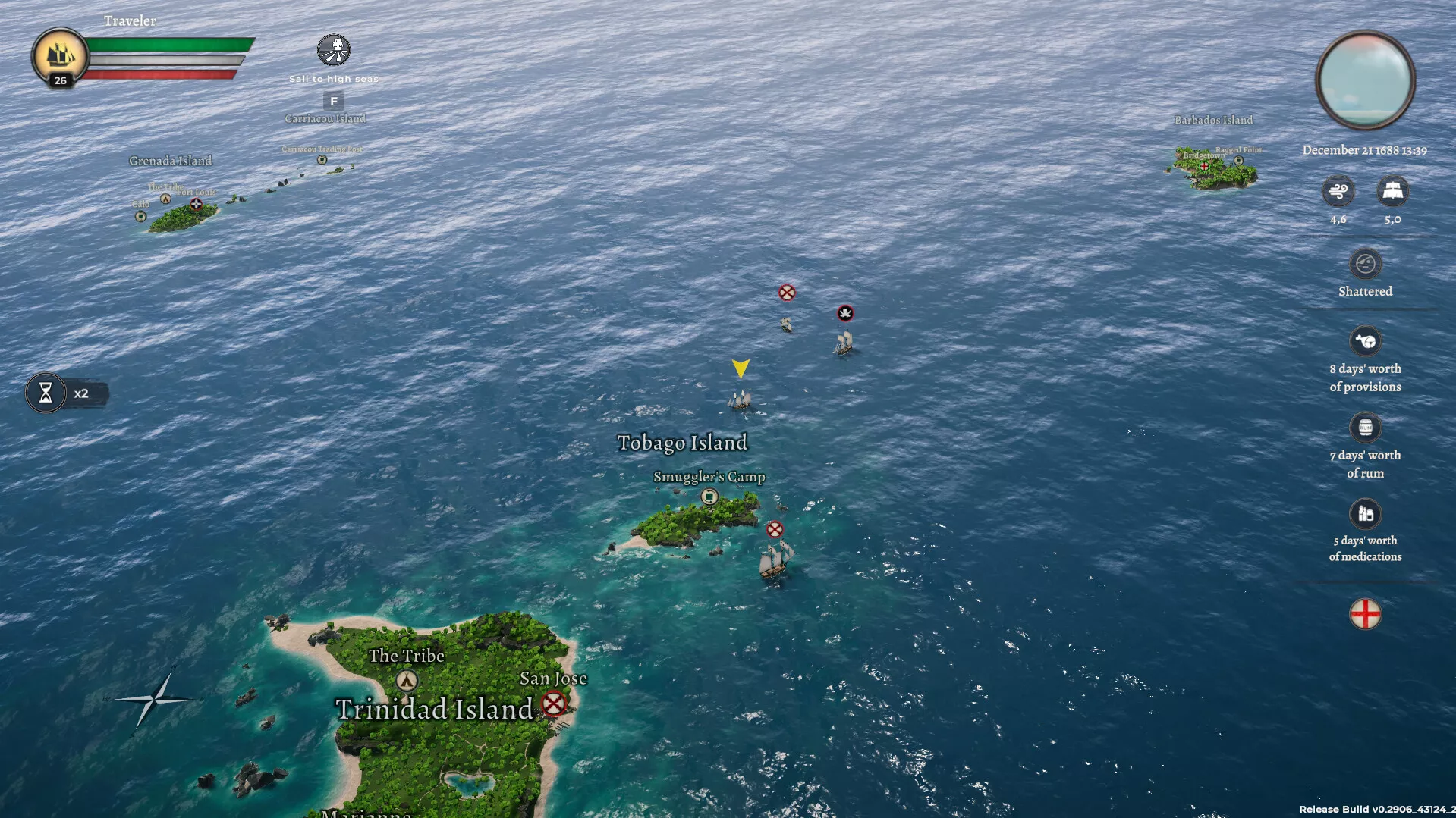 《海盗宝藏/Corsairs Legacy – Pirate Action RPG & Sea Battles》PC中文版下载-含v0.3095 《海盗宝藏/Corsairs Legacy – Pirate Action RPG & Sea Battles》PC中文版下载-含v0.3095