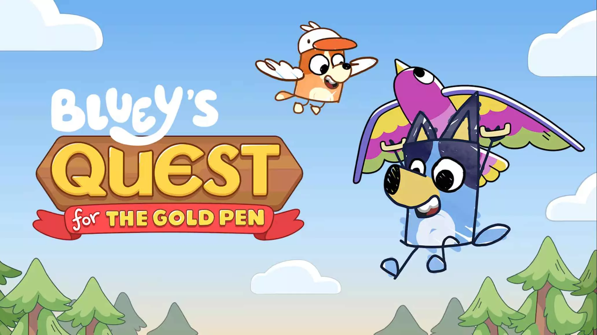 布鲁伊寻找金笔 .Bluey’s Quest For The Gold Pen 中文 - 项目资源网
