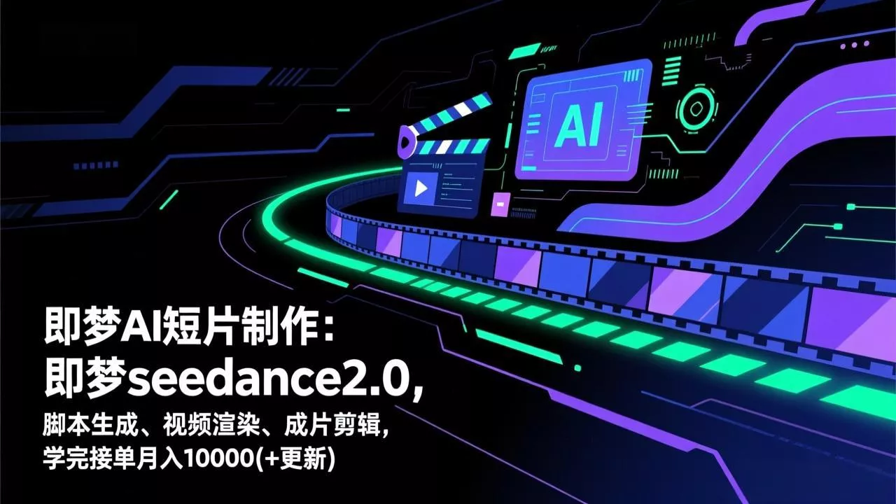 即梦AI 短片制作(更新 - 项目资源网