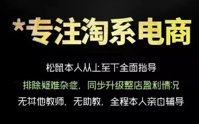 松鼠会电商VIP课程,从基础布局到高阶优化,助你掌握淘宝运营逻辑,提升店铺流量与转化 松鼠会电商VIP课程,从基础布局到高阶优化,助你掌握淘宝运营逻辑,提升店铺流量与转化