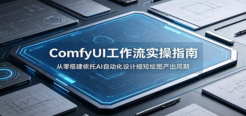 ComfyUI 工作流实操指南:从零搭建依托AI自动化设计缩短绘图产出周期 - 项目资源网