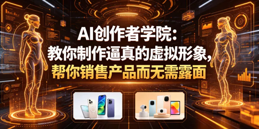 AI创作者学院:教你制作逼真的虚拟形象,帮你销售产品而无需露面【原创双语字幕】 AI创作者学院:教你制作逼真的虚拟形象,帮你销售产品而无需露面【原创双语字幕】