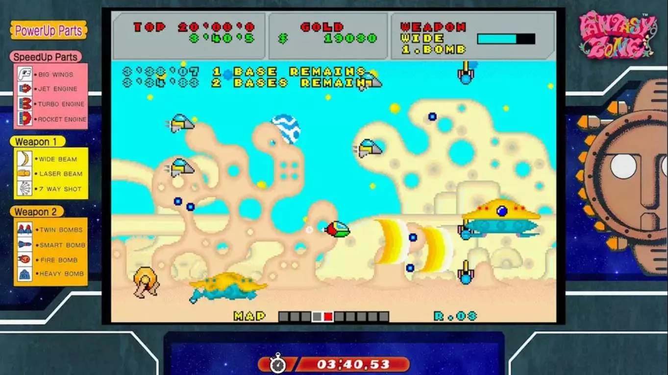 【美版】世嘉时代:梦幻地带 .SEGA AGES FANTASY ZONE 英语 【美版】世嘉时代:梦幻地带 .SEGA AGES FANTASY ZONE 英语