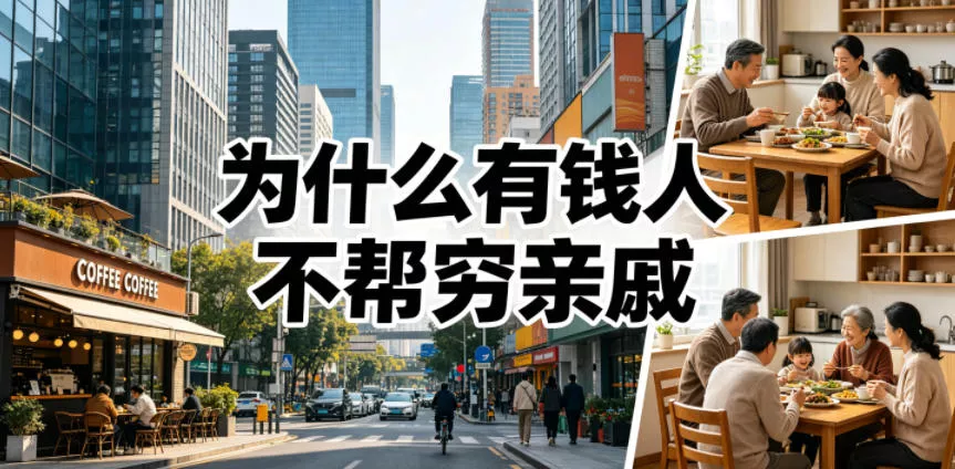 付费文章:为什么有钱人不帮穷亲戚? 付费文章:为什么有钱人不帮穷亲戚?
