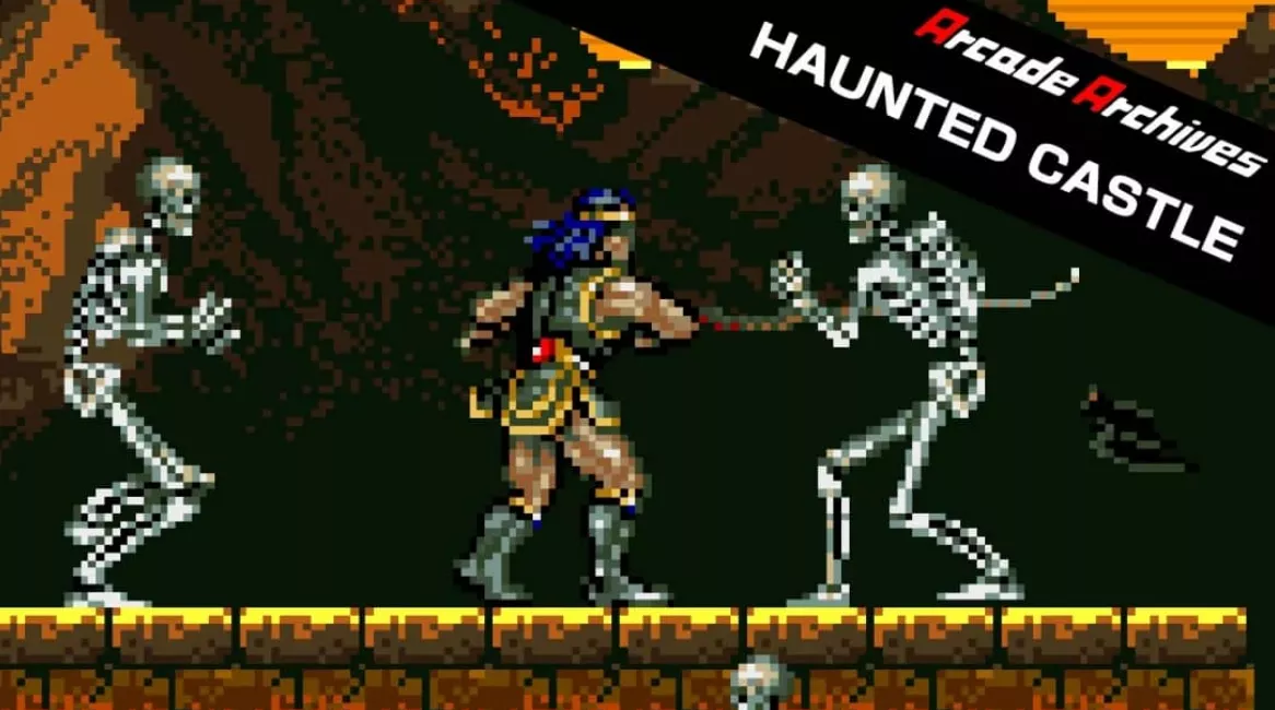 《街机：恶魔城 Arcade Archives HAUNTED CASTLE》Switch英文版NSZ下载 - 项目资源网