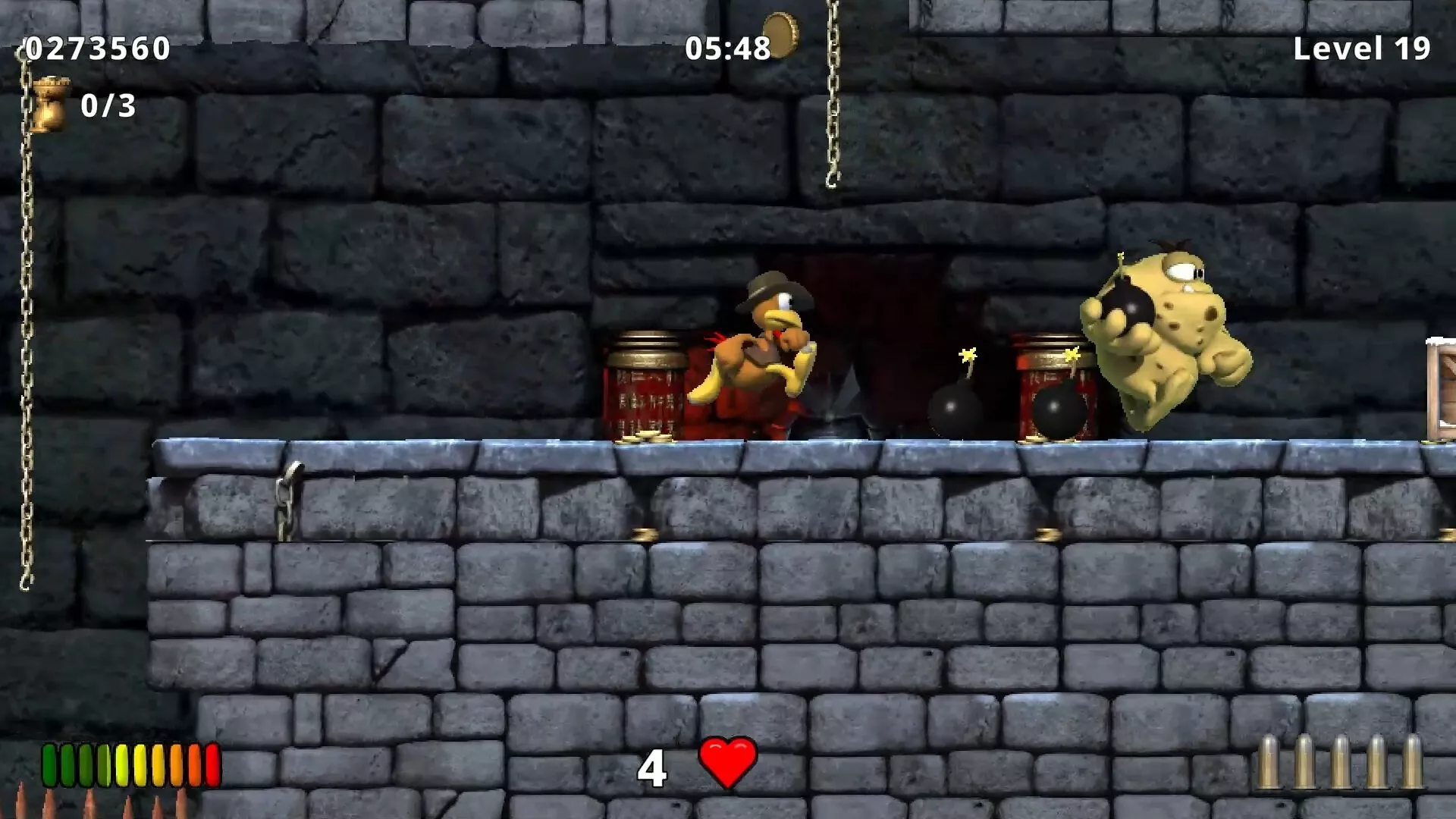 《怪鸡历险记 Moorhuhn Jump and Run Traps and Treasures》Switch英日文版NSZ下载 - 项目资源网