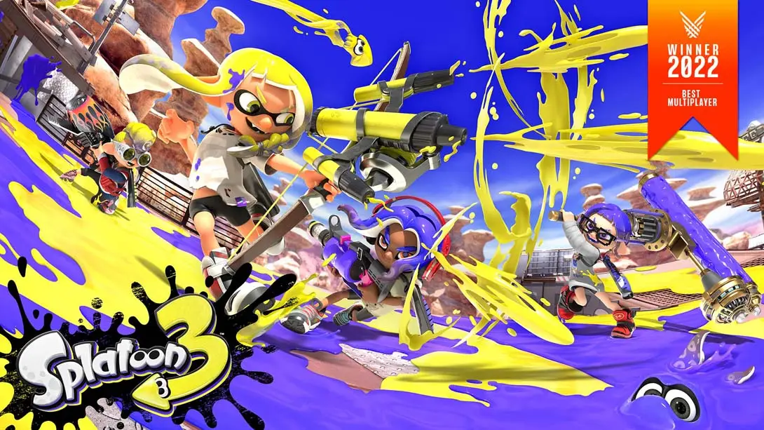 【美版】喷射战士3 斯普拉遁3 Splatoon 3 中文