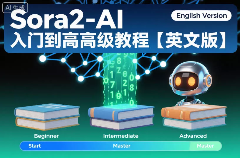 Sora2-AI入门到高级教程【英文版】