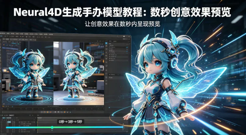 Neural4D生成手办模型教程,让创意效果在数秒内呈现预览 Neural4D生成手办模型教程,让创意效果在数秒内呈现预览