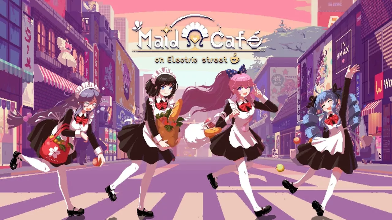芙哇芙哇女仆咖啡厅丨Maid Cafe on Electric Street - 项目资源网