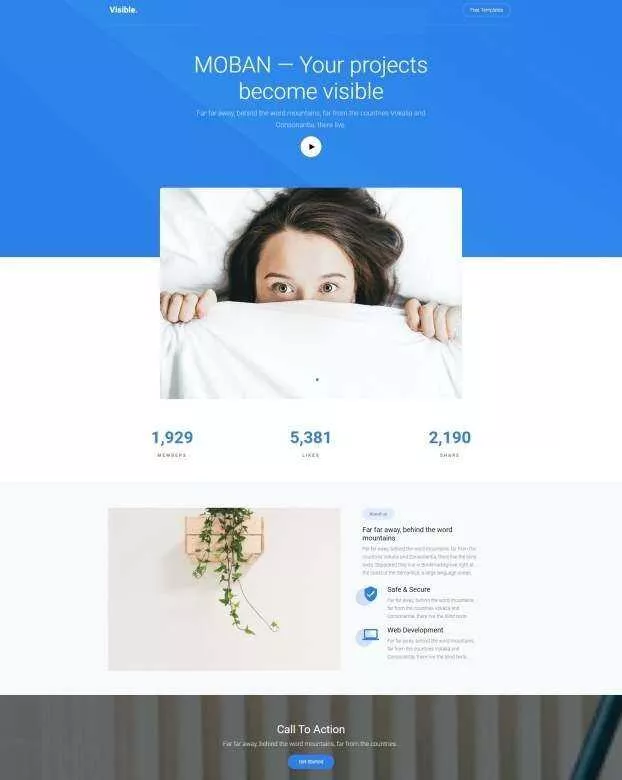 产品开发服务设计公司网站html模板 - 项目资源网