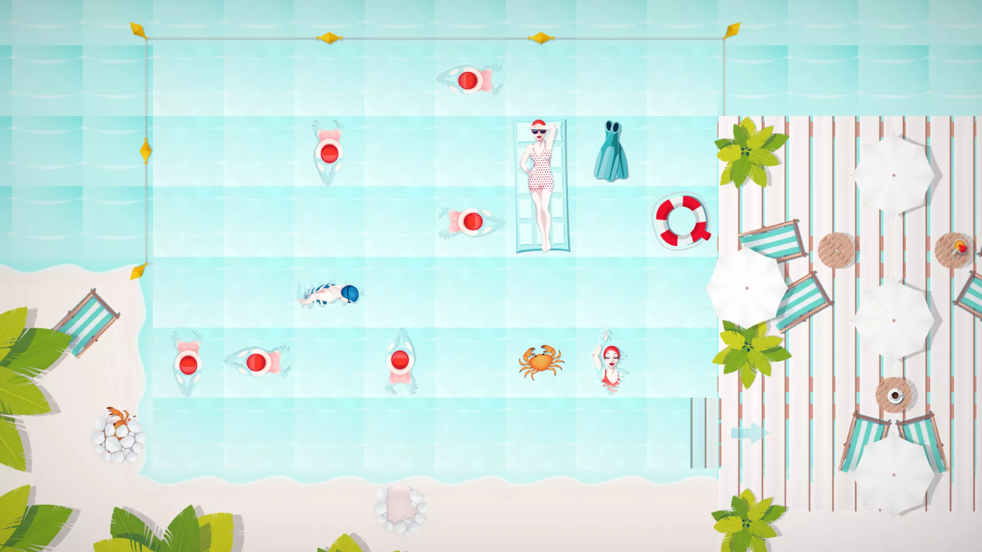 《泳池逃生 Swim Out》Switch中文版NSP下载 – 含1.4.1补丁 - 项目资源网