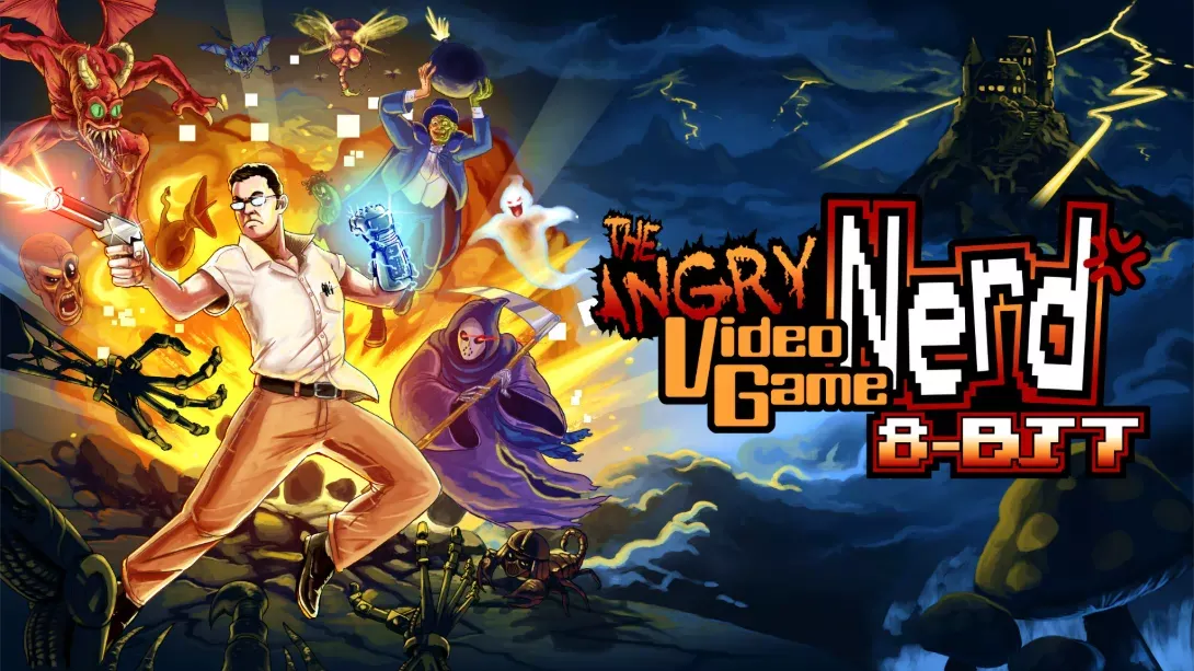 【美版】喷神大冒险 8位版 .Angry Video Game Nerd 8-bit 中文 【美版】喷神大冒险 8位版 .Angry Video Game Nerd 8-bit 中文