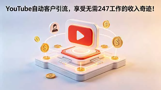YouTube 自动客户引流,享受无需 247 工作的收入奇迹!【原创双语字幕】 YouTube 自动客户引流,享受无需 247 工作的收入奇迹!【原创双语字幕】