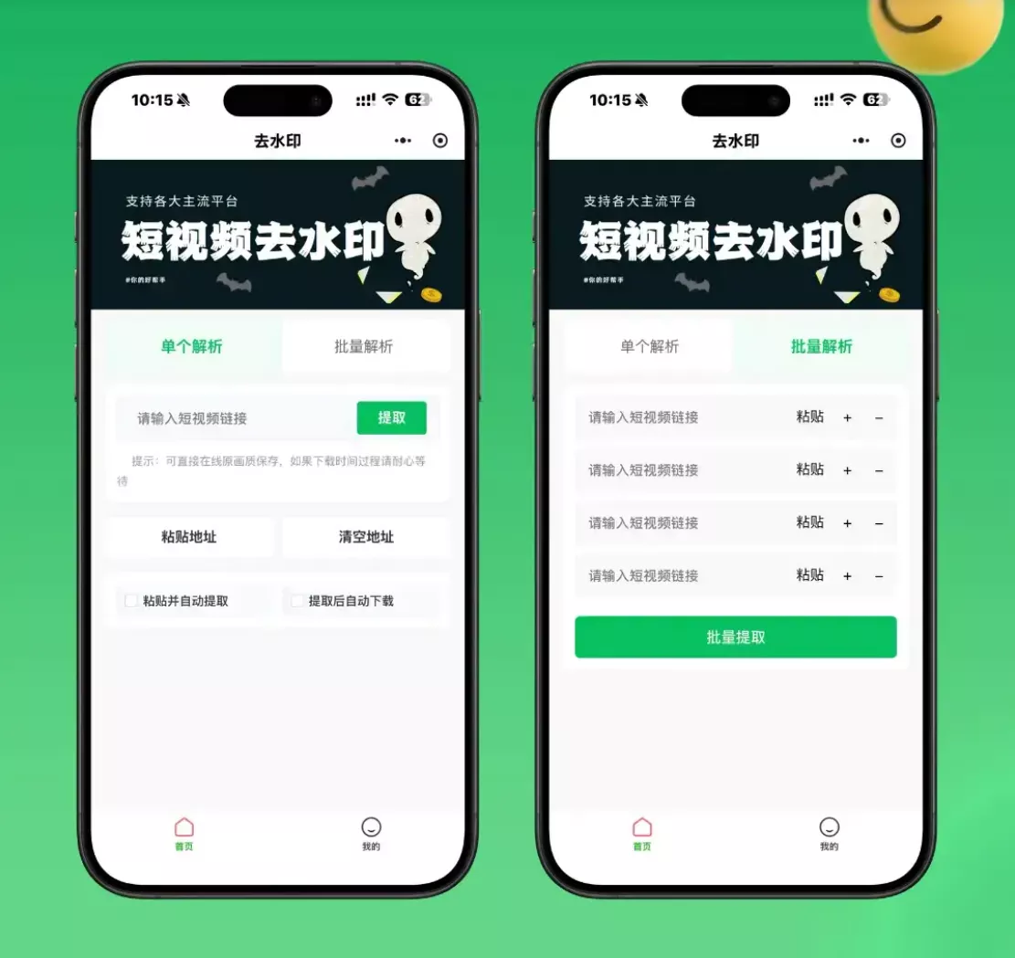 2026最新去水印小程序源码 v1.6.5 带流量主 2026最新去水印小程序源码 v1.6.5 带流量主