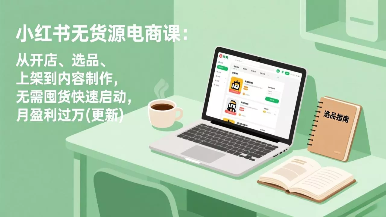 小红书无货源电商课(5月12更新 小红书无货源电商课(5月12更新