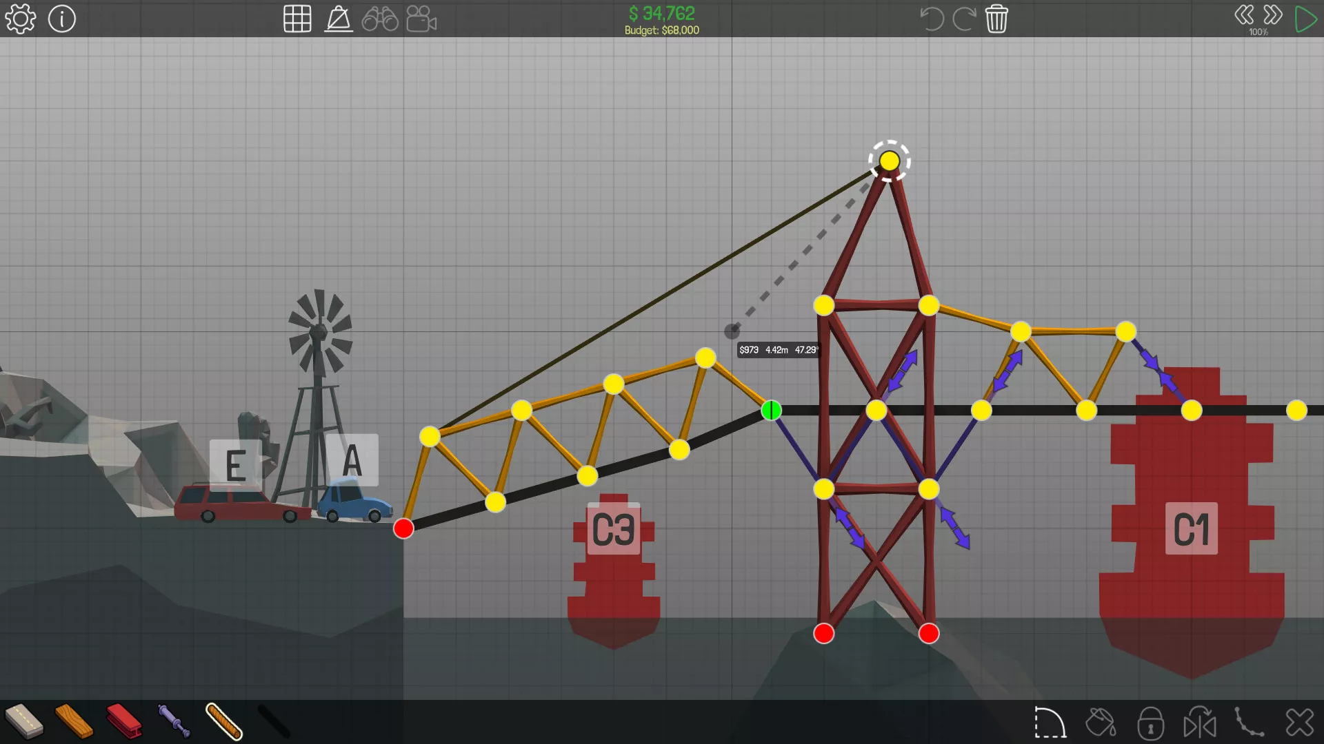 《桥梁建筑师 Poly Bridge》Switch中文版NSP下载 – 含1.1.0补丁 《桥梁建筑师 Poly Bridge》Switch中文版NSP下载 – 含1.1.0补丁