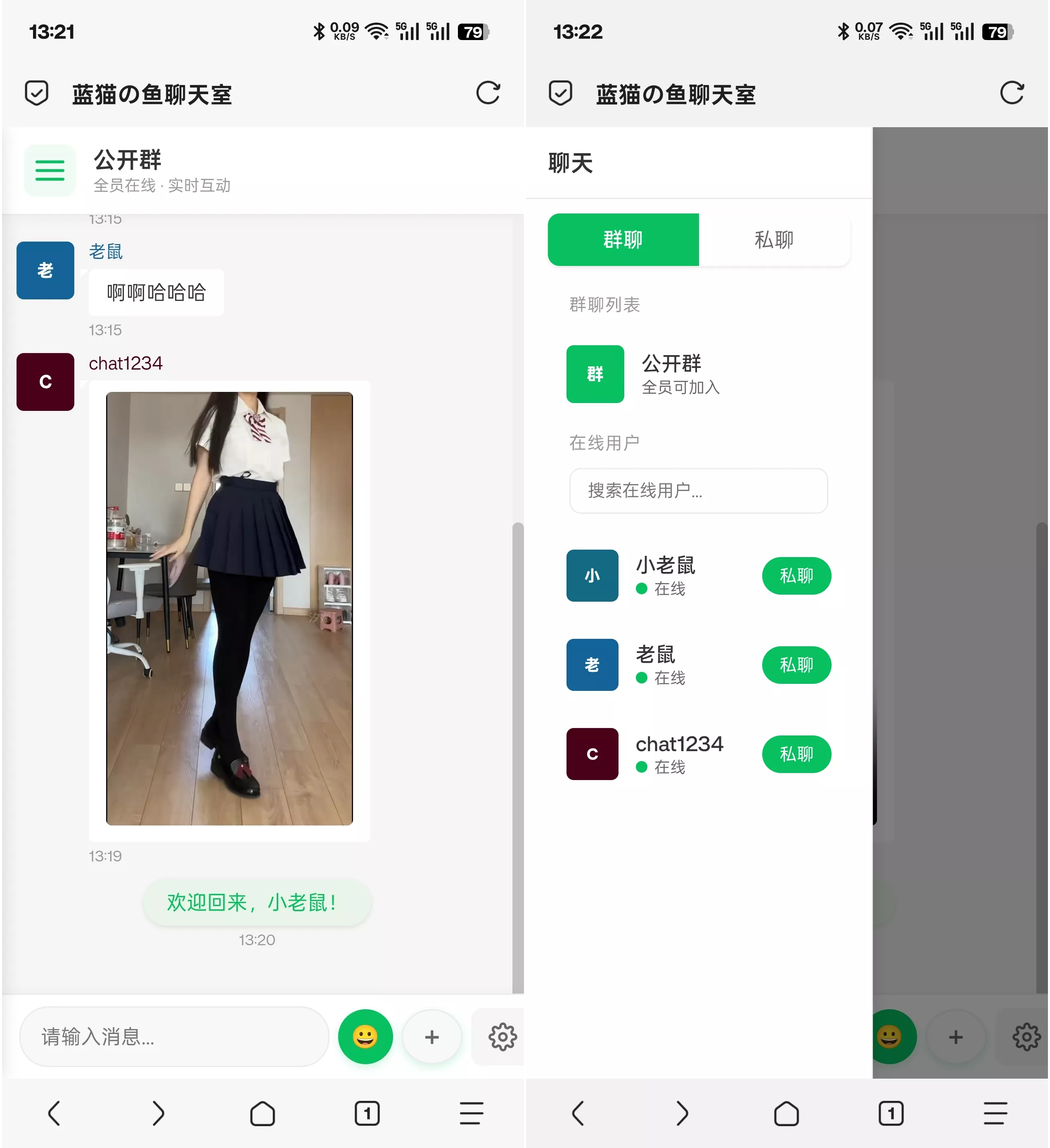 PHP实时消息聊天室源码 PHP+WebSocket - 项目资源网